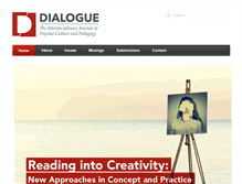 Tablet Screenshot of journaldialogue.org